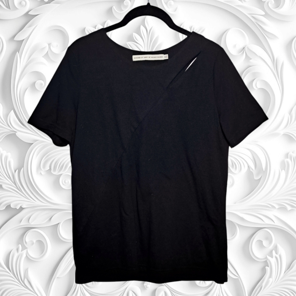 Shades Of Grey By Micah Cohen Black T-Shirt7